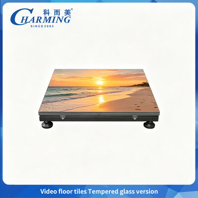 SMD1415 Affichage LED de la piste de danse P2.6 avec protection 360° en verre trempé