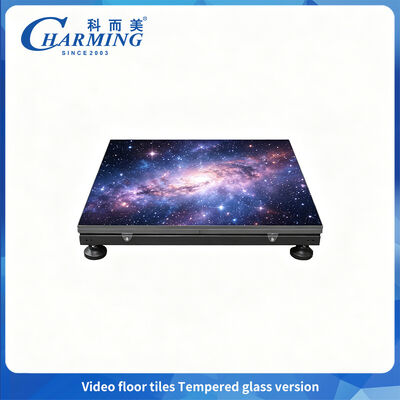 SMD1415 Affichage LED de la piste de danse P2.6 avec protection 360° en verre trempé