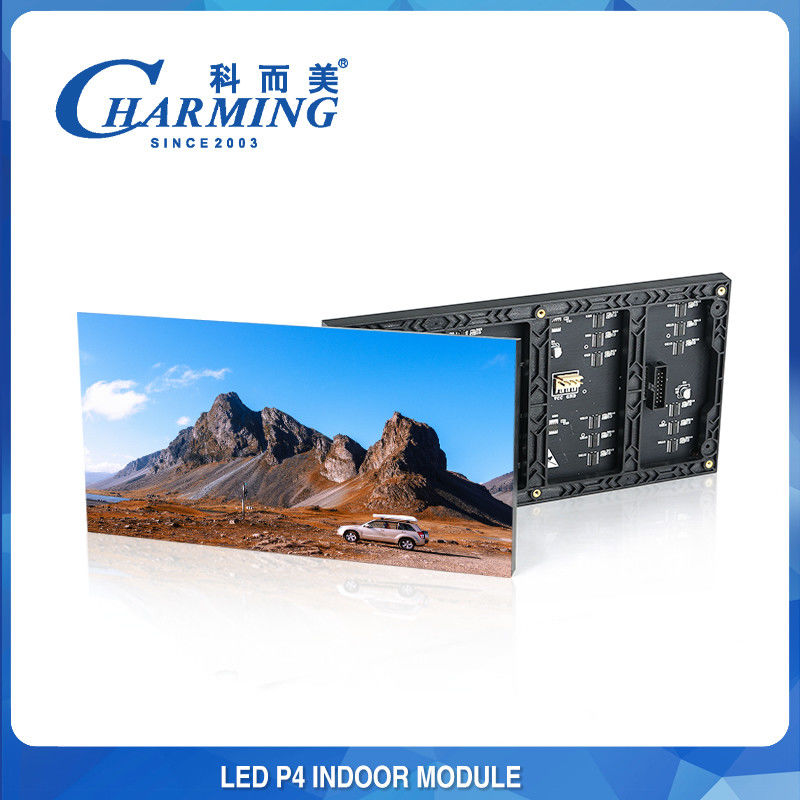 PANELLE D'ÉCLAIR EXTERIEUR P4 256X128MM ÉCRANES de panneau 3840HZ PANELLE de publicité intérieure modules SMD 2020 LED standard affichage des murs vidéo
