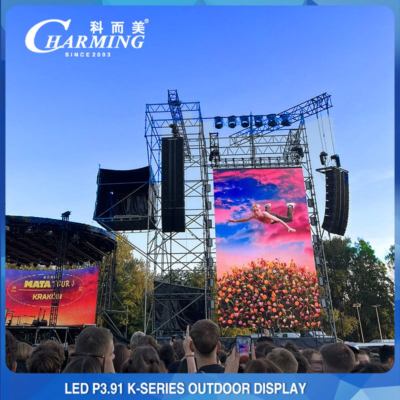 Affichage à LED léger futé de la bande P3.91 pour la location de concert d'étape de Livehouse