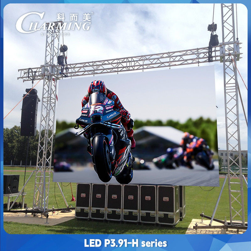 16 bits P3.91 Location d'affichage LED Protection avant pour les événements arrière-plan en extérieur