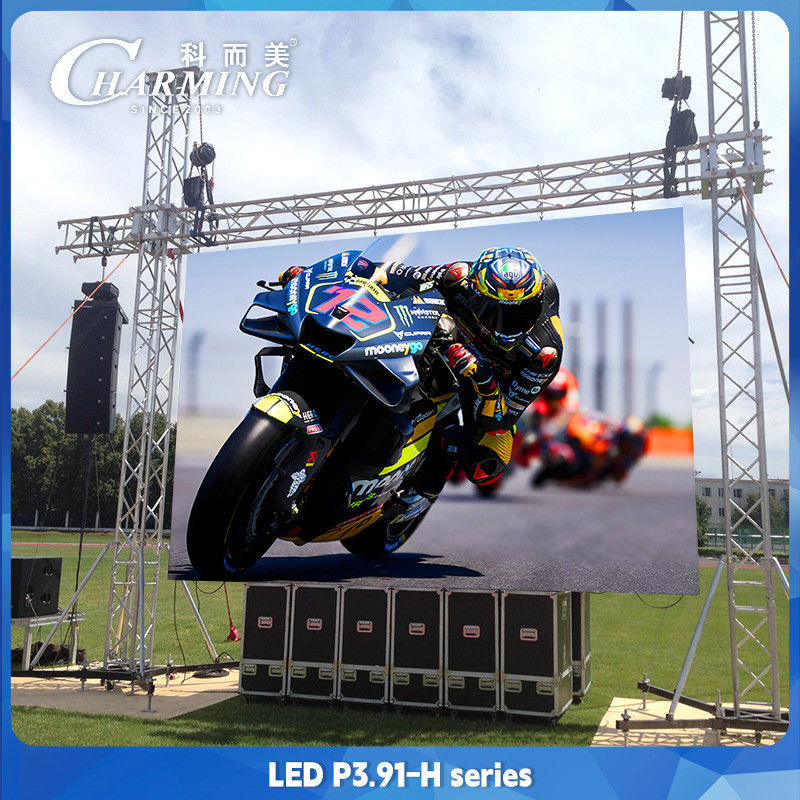 Écran vidéo LED résistant à l'eau IP65 Écran d'affichage LED commercial P3.91