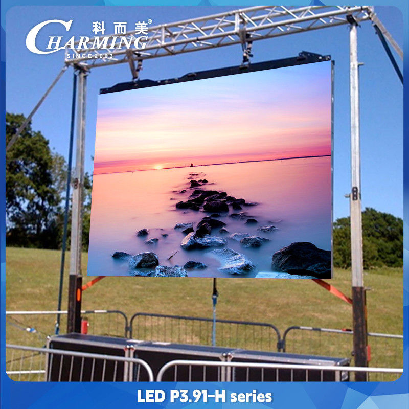 Affichage LED RVB haute résolution HD P3.91 Écran extérieur pour les activités