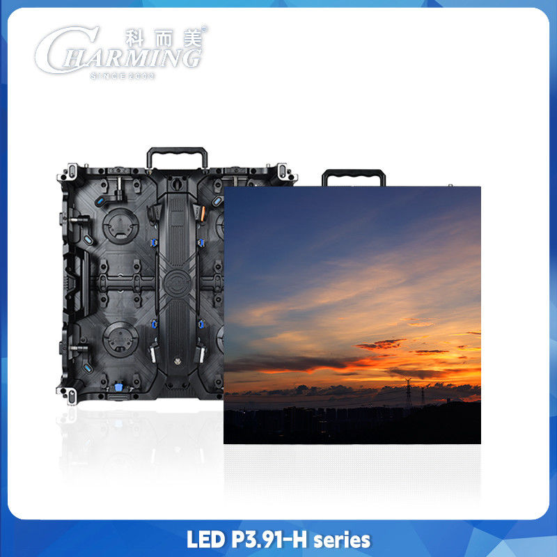 Écran LED extérieur de 500x1000 mm Affichage de location de 3,91 mm de rafraîchissement élevé pour l'événement de scène