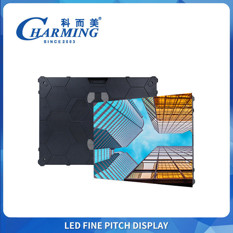 Écran LED intérieur haut de gamme pour auditoriums et galeries 8K, maintenance frontale, 6 pas de pixels, tailles flexibles