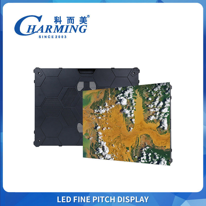 Écran LED modulaire d'intérieur pour installation fixe, rafraîchissement 8K, accès frontal magnétique, prêt pour l'épissure multi-tailles