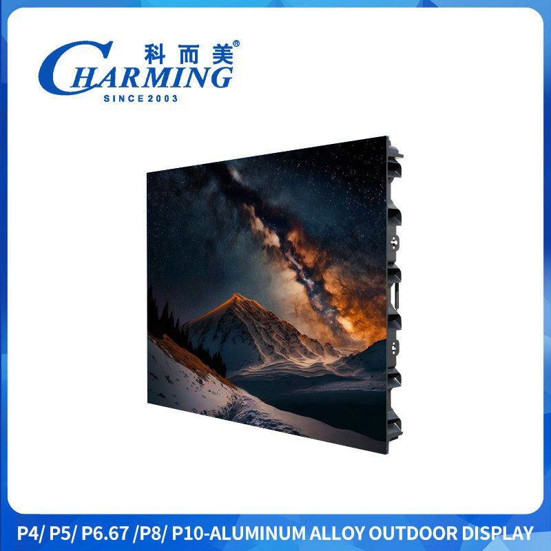 SMD2525 Écran LED extérieur Écran LED 3D P4 Vidéos P6 P8 Écran d'affichage LED extérieur Avec 5500 haute luminosité