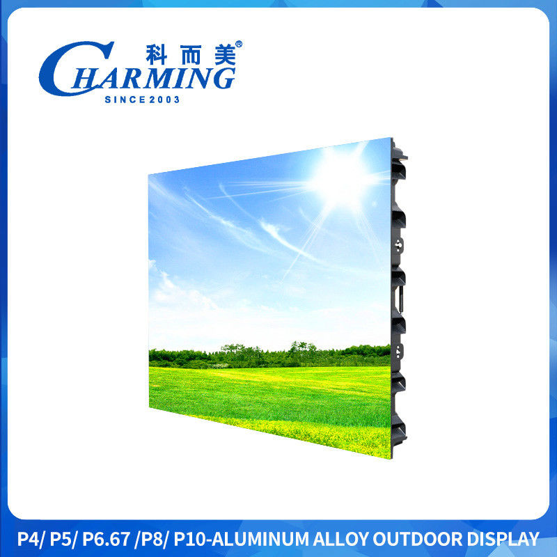Panneau d'écran LED Vidéo Mur extérieur LED Panneau P4 LED Écran publicitaire avec 3840Hz taux de rafraîchissement élevé