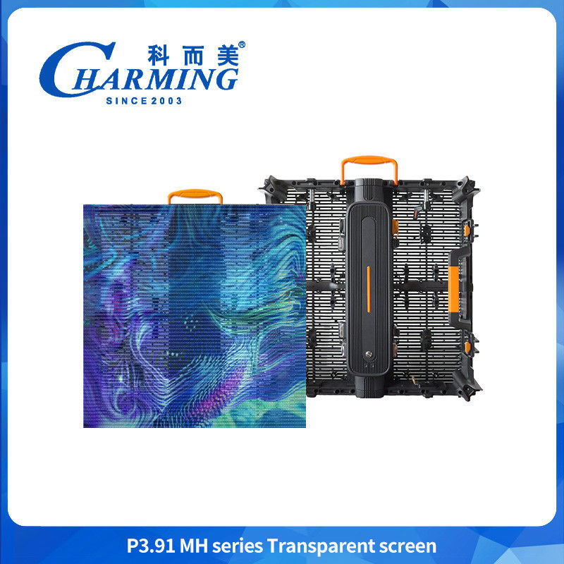 P3.91 -7.8 Écran à LED transparent écran adhésif sur vitre