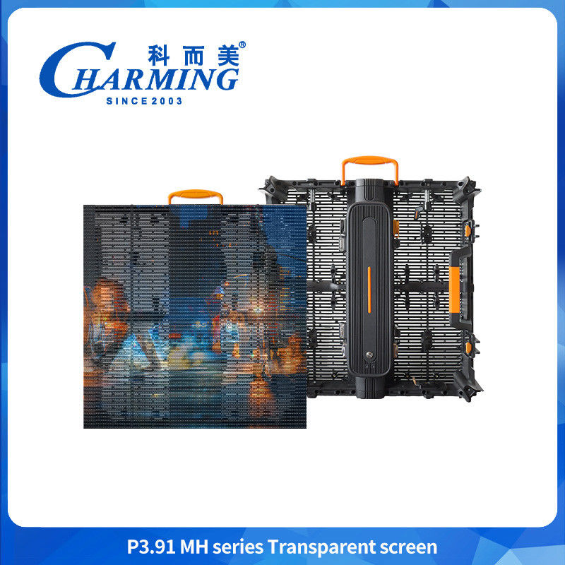 Écran LED transparent Écran intérieur extérieur Verre transparent Panneaux d'affichage de film LED Écran vidéo