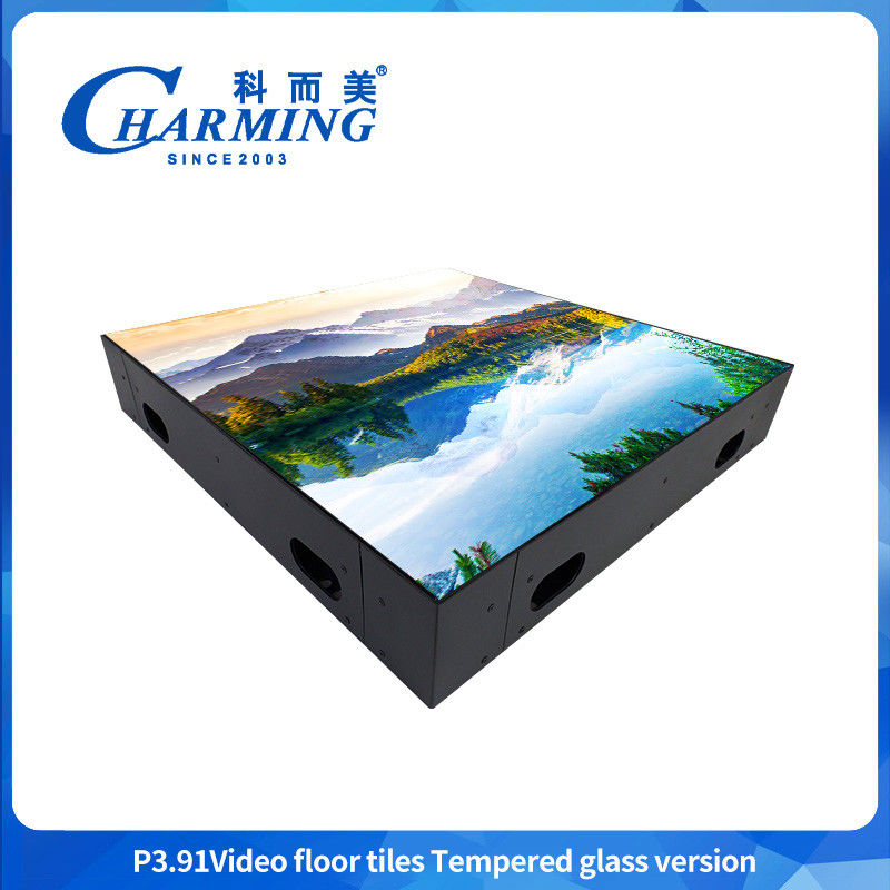 500x500MM GOB P3.91 Led Indoor Dance Floor IP65 Écran LED étanche à l'eau HD Vidéo sexy pour l'événement