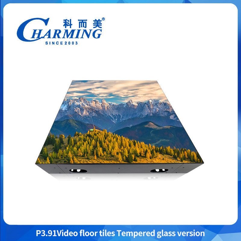 P3.91 Écran LED pour le sol de danse à haute définition 3840hz pour salle de banquet et hôtel de mariage