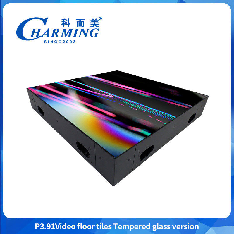 Professionnel Chine intérieur SMD1921 étanche à l'eau 3D miroir en verre affichage LED plancher de danse signalisation numérique LED vidéo carreaux de sol pour les événements