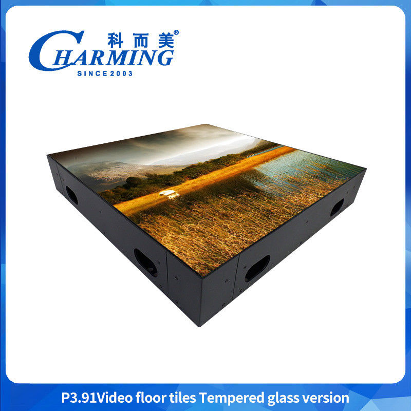 Plancher de danse en verre trempé P3.91 Plancher de danse en verre Entretien rapide du logement