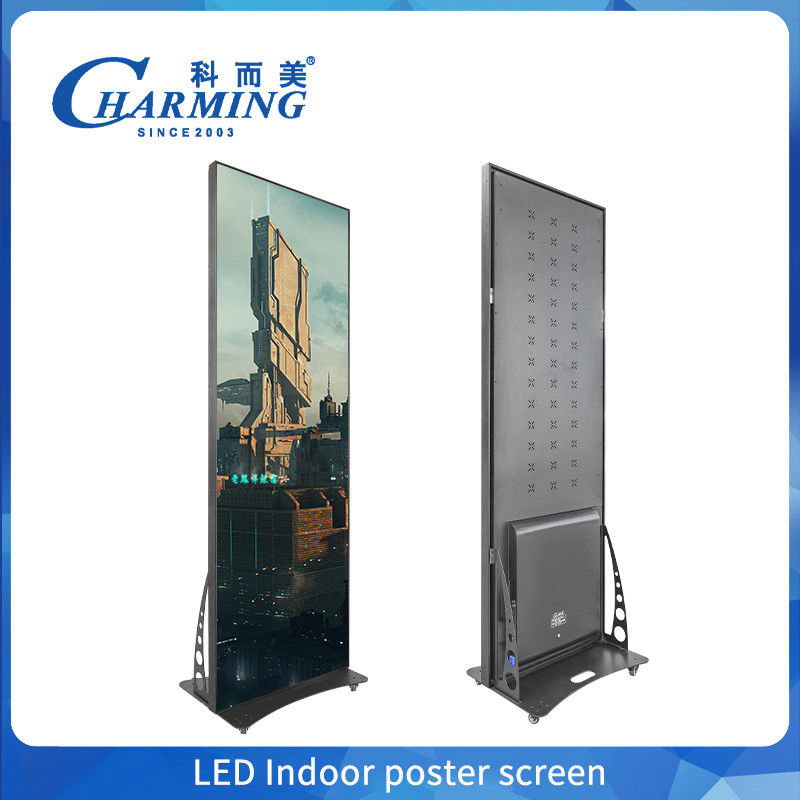 Écran d'affichage d'affichage à LED 4K mobile P1.86, P2 Affichage vidéo LED publicitaire