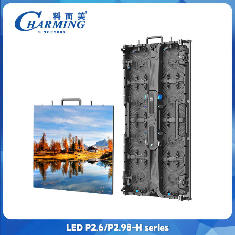 Vente à chaud P2.6 Intérieur 500X1000 Extérieur Panneaux d'affichage à écran LED Panneau de scène