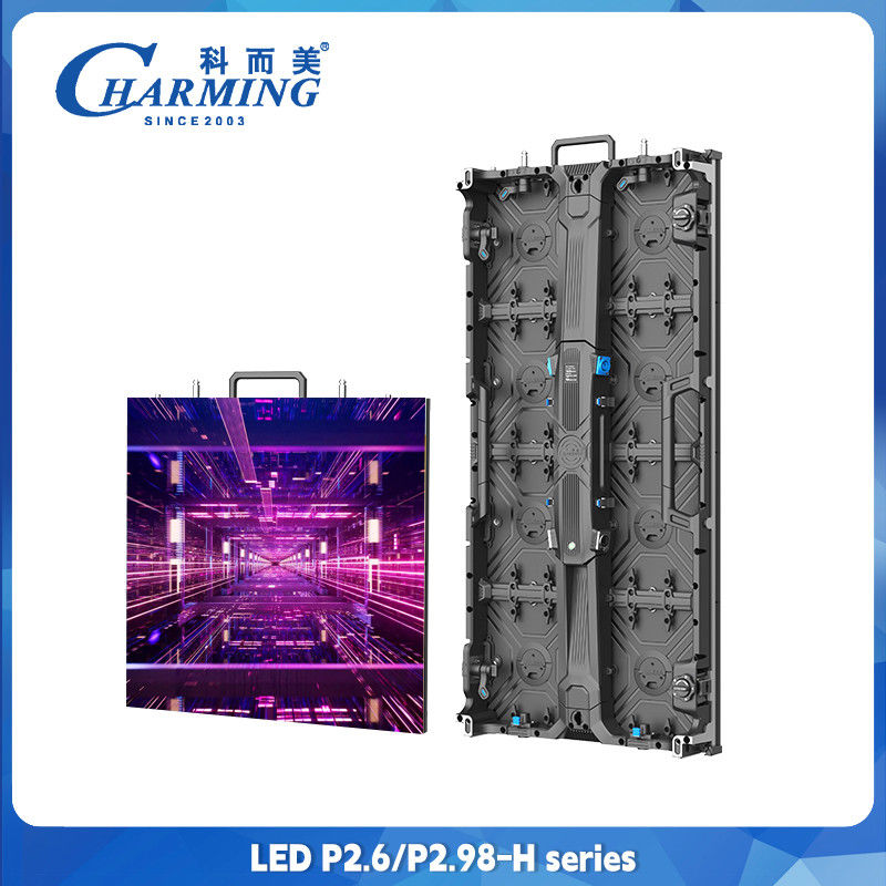 Location d'écran LED intérieur extérieur plein couleur Led mur P2.6 Led Video Wall 500x500mm écran d'affichage en aluminium coulé