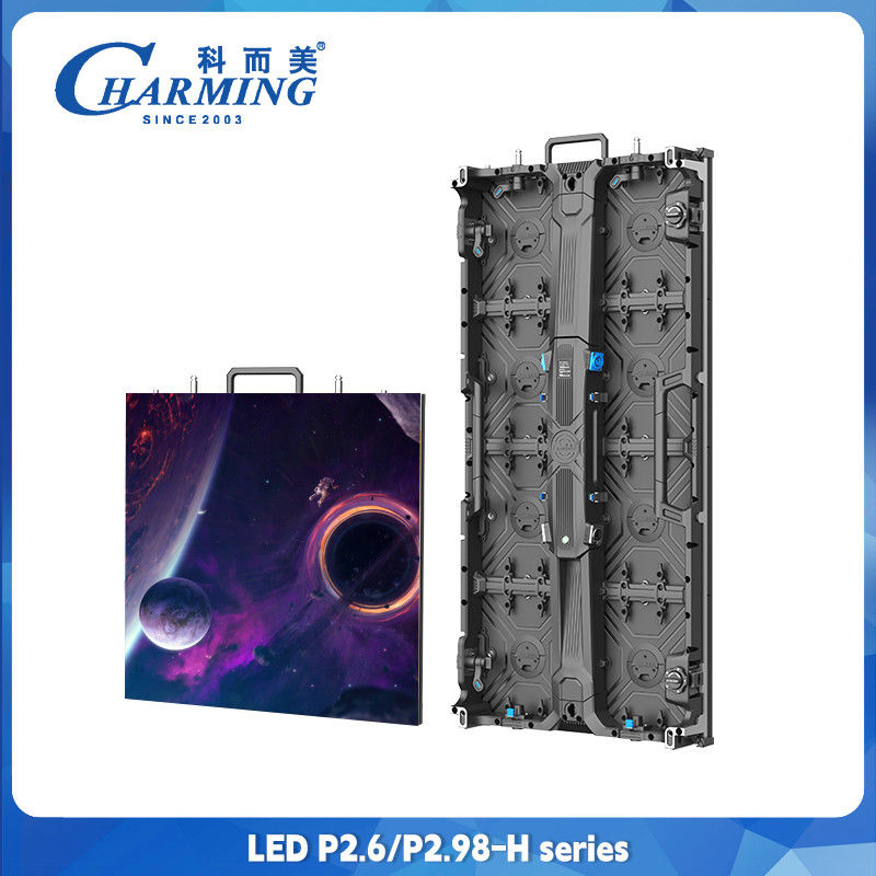 P2.6 Vidéo de location de murs en aluminium coulé sous pression Écran de location à LED extérieur