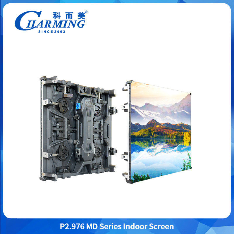 Écran à LED flexible Écran incurvé intérieur P2.98 MD série 7680HZ Led Video Wall