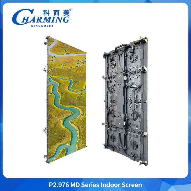 Panneau d'affichage LED intérieur P2 P3 personnalisé Écran vidéo Écran mural LED flexible