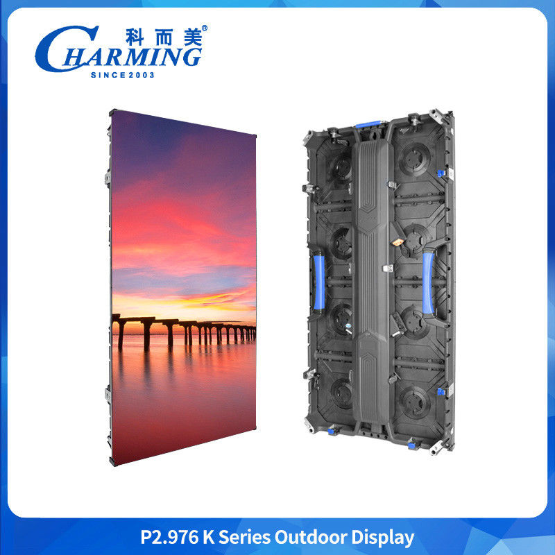 Vitesse de transmission rapide P2.976 Vidéo extérieure Fullcolor LED Display IP 65 série K Vidéo au Nigeria