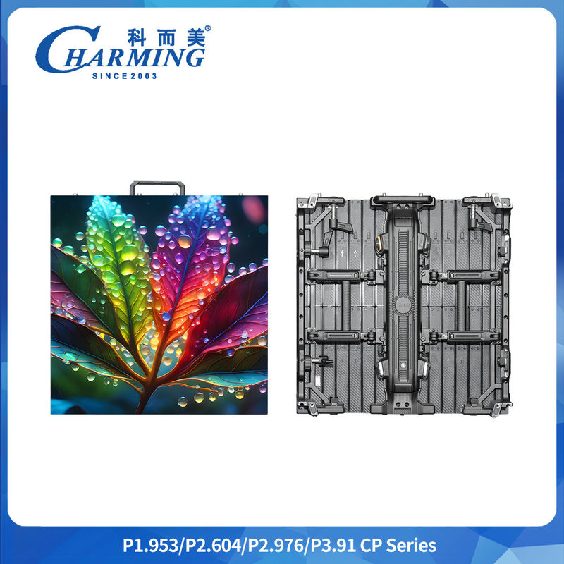 500*500/1000*84MM Boîte en alliage d'aluminium courbe flexible SMD1921 140° Grand angle de vision Écran vidéo de location intérieur et extérieur