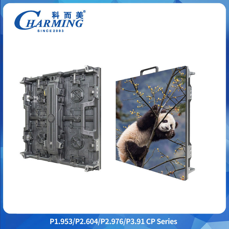 IP65 P3.91mm Écran vidéo LED extérieur 65536Dot/m2 Boîte en alliage d'aluminium 500x500mm/500x1000mm Écran vidéo LED pour panneau publicitaire et location de concerts