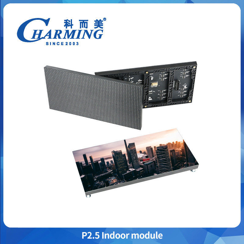 160000 Dot/m2 HD Panneau LED intérieur Pour studio de télévision 3840Hz Intérieur SMD2020 Led Video Wall P2.5 Module intérieur