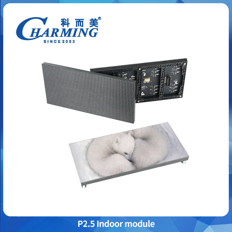 Tout neuf P2.5 4k 320x160mm Lampes d'exposition de scène Panneaux de fond Module LED intérieur numérique Écran