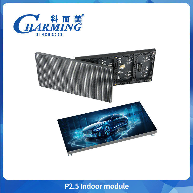 Fréquence de rafraîchissement 3840hz Affichage vidéo LED P2.5 2025 module Com P2.5 Affichage LED intérieur
