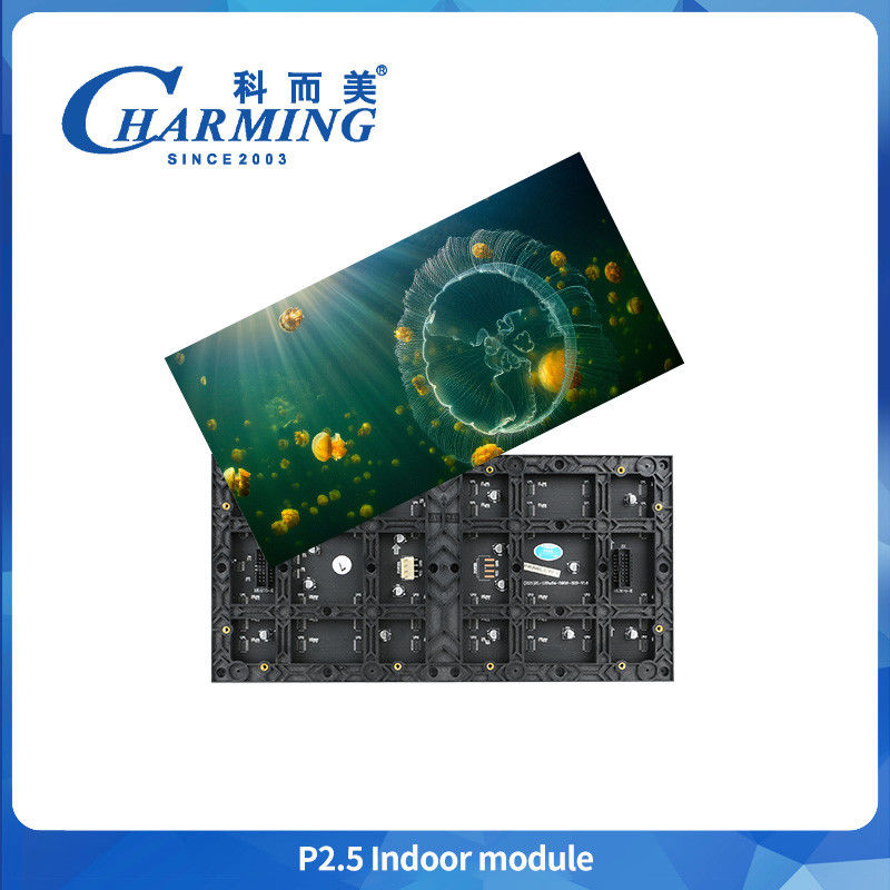 Module vidéo HD P2.5 Affichage à LED à l'intérieur Petite hauteur HD 1r 1g 1b Affichage à LED