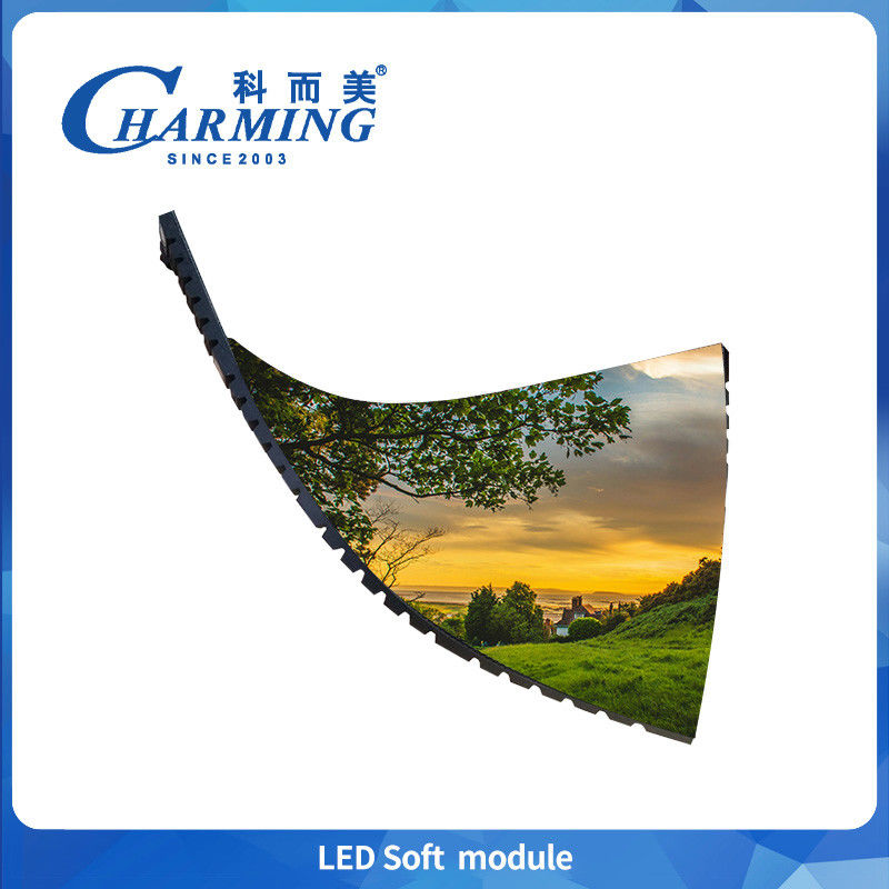 2025 Le plus populaire 3840 Hz HD Module LED P2 P2.5 P3 P3.076 P4 Module souple LED Écran d'affichage LED intérieur flexible