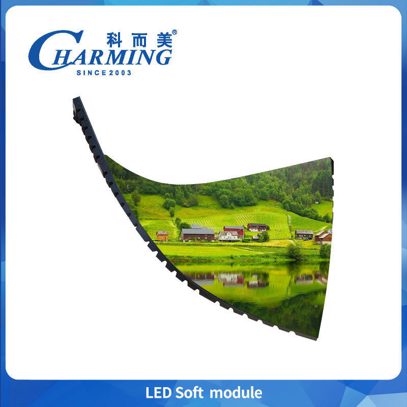 Prix d'usine P4 Module souple LED Affichage intérieur Vedio Écran murale Poids 255g 256*128MM Écran SMD2020 Adveresting