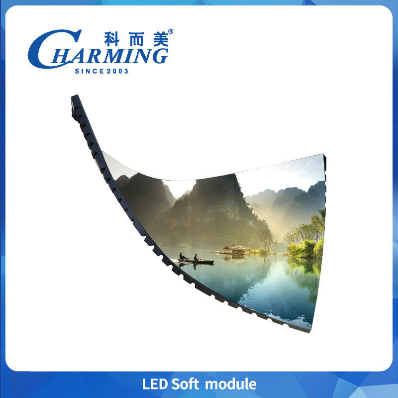 Module souple à LED en gros P4 Poids du panneau d'affichage intérieur 255g 256*128MM Faible consommation d'énergie