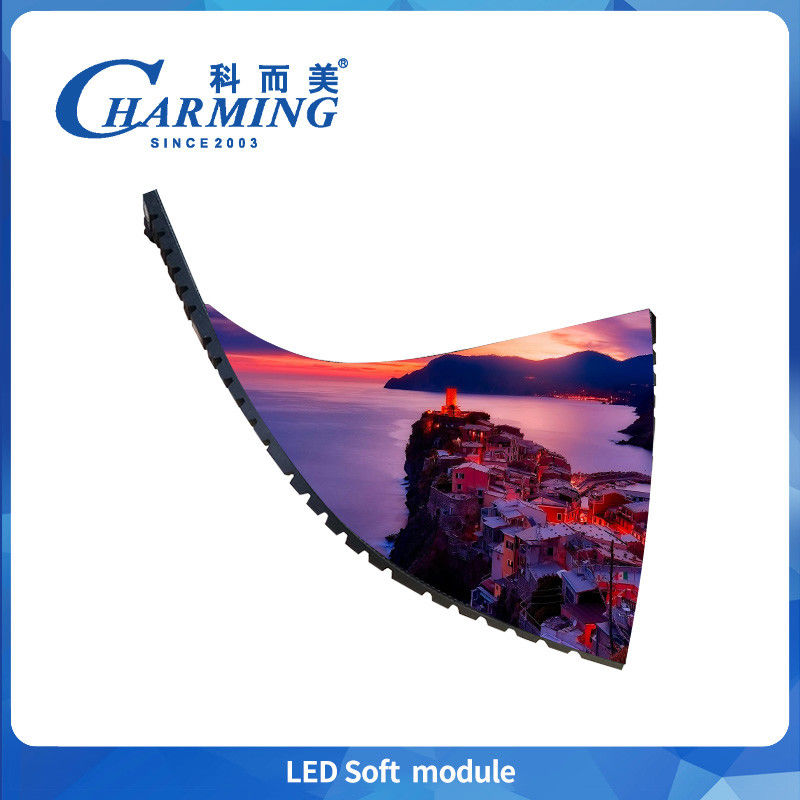 4k P2 P2.5 P3.076 Module souple à LED intérieur 400-800 Affichage de flexibilité à LED RGB à haute luminosité