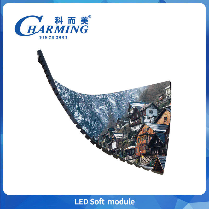 P1.86/P2/2.5/P3Écran d'affichage du module souple LED,écran souple intérieur IP40 240*120MM/320*160MM