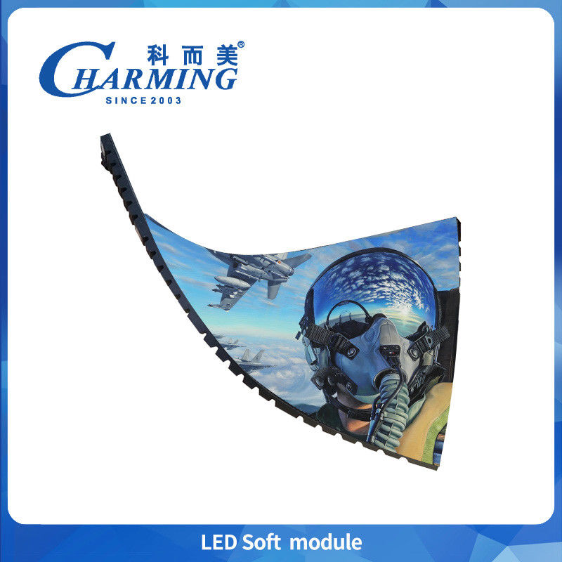Ip40 Affichage LED intérieur P1.86 Modules 800cd Lumière P2.5 Panneau d'affichage numérique P4 Module souple LED à faible puissance