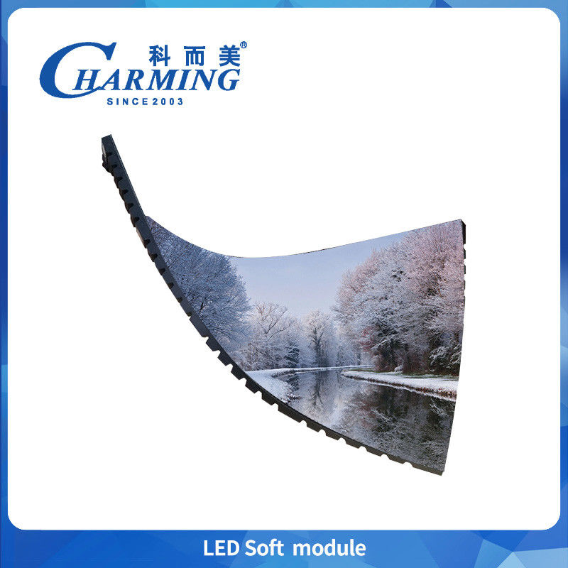 P2.5 320x160 Module souple Plaque LED flexible Plaque LED souple Affichage du message en mouvement Panneau de signalisation Led