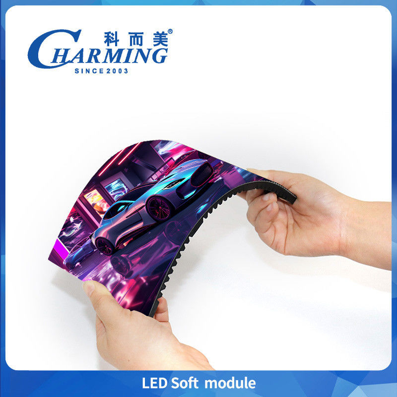 Module doux à LED intérieur P1.86/P2/P2.5/P3.076 Module à LED RVB à basse puissance à basse température pour écran ondulé