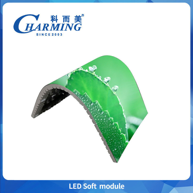 Écran LED couleur entière à l'intérieur SMD P2 P2.5 P3 P4 Panel LED flexible RGB courbé Flexible Led Board Module LED doux pour les annonces