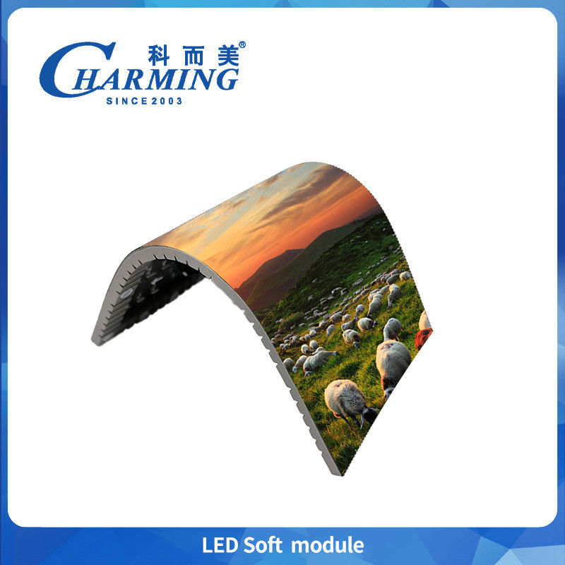 P2/P2.5/P3/P3.076/P4 Écran flexible intérieur 320x160mm Led Video Wall 240x120mm Écran d'affichage LED pliable pour hôtel et bar et mariage