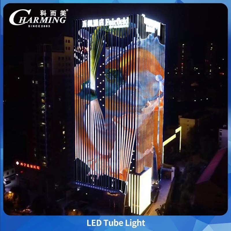 Tube de lumière LED extérieur U38-1000 1000*38*58MM IP65 Alliage d'aluminium + PC Éclairage linéaire extérieur varié