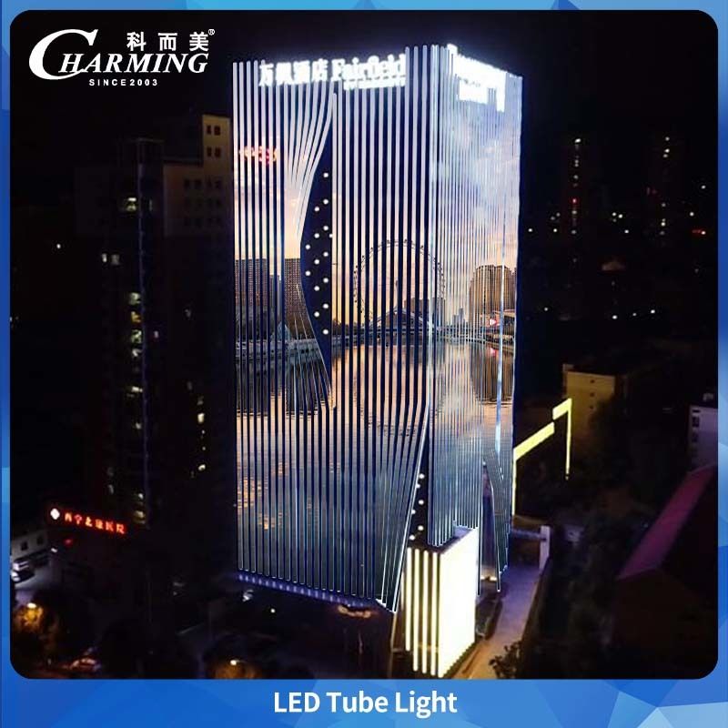 Tube de lumière LED extérieur U38-500 5.5w 500*38*58MM Support pour barre lumineuse fixe rapide et pratique