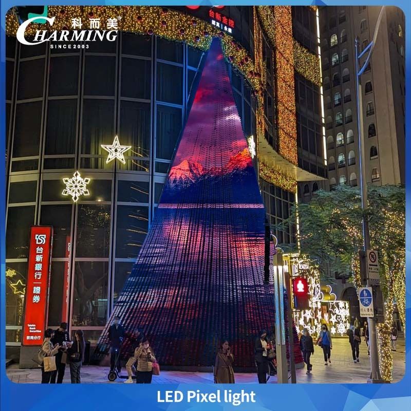 Vente à chaud RGBW LED Pixels points lumineux 30MM IP66 DC 24V à l'extérieur de Noël Fête LED
