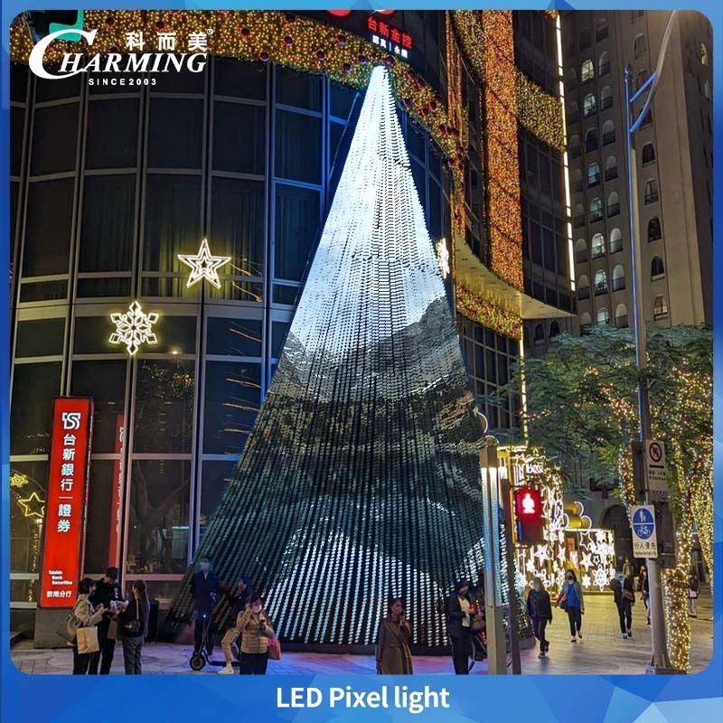 Pixel Light Rgb Led Pixels 30mm Diamètre IP66 RGB Led Pixel Light Décoration intérieure et extérieure Éclairage des bâtiments Ponts