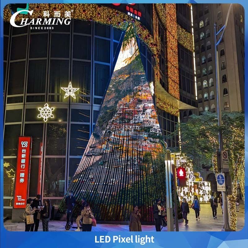 Projecteur LED à point fixe de Noël, 30MM IP66 DC24V RGB, profilé en aluminium, extérieur, permanent