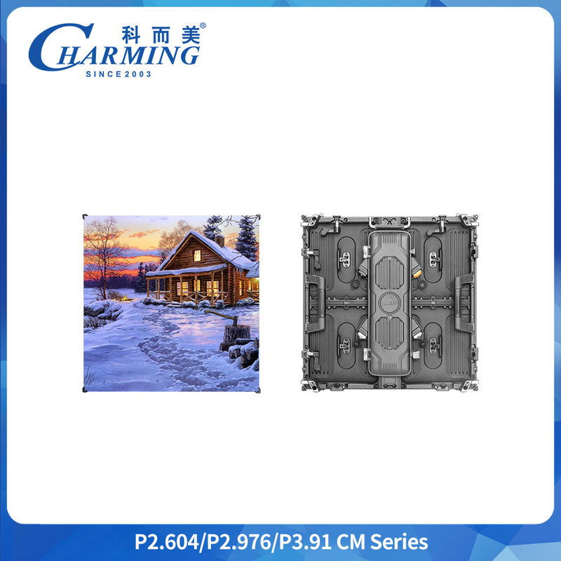 Vue à LED de location intérieure à l'extérieur en couleur entière Ledwall P3.9 P3.91 Led Video Wall 500*500mm 500*1000mm Displays en aluminium coulé sous pression