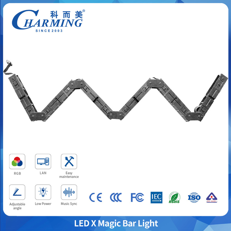 Contrôle DVI RGB Flexible Led Magic Bar Light Pour le divertissement des hôtels Décoration des halls