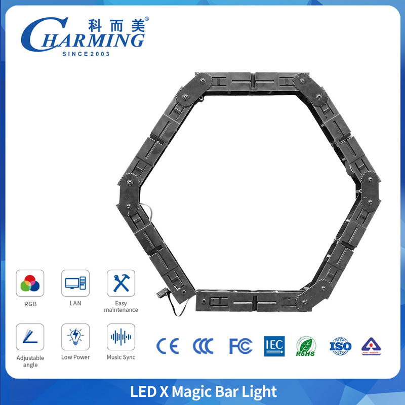 L'angle réglable SMD3838 LED X MAGIC BAR Light From Charming Manufacturer Utilisation à l'intérieur