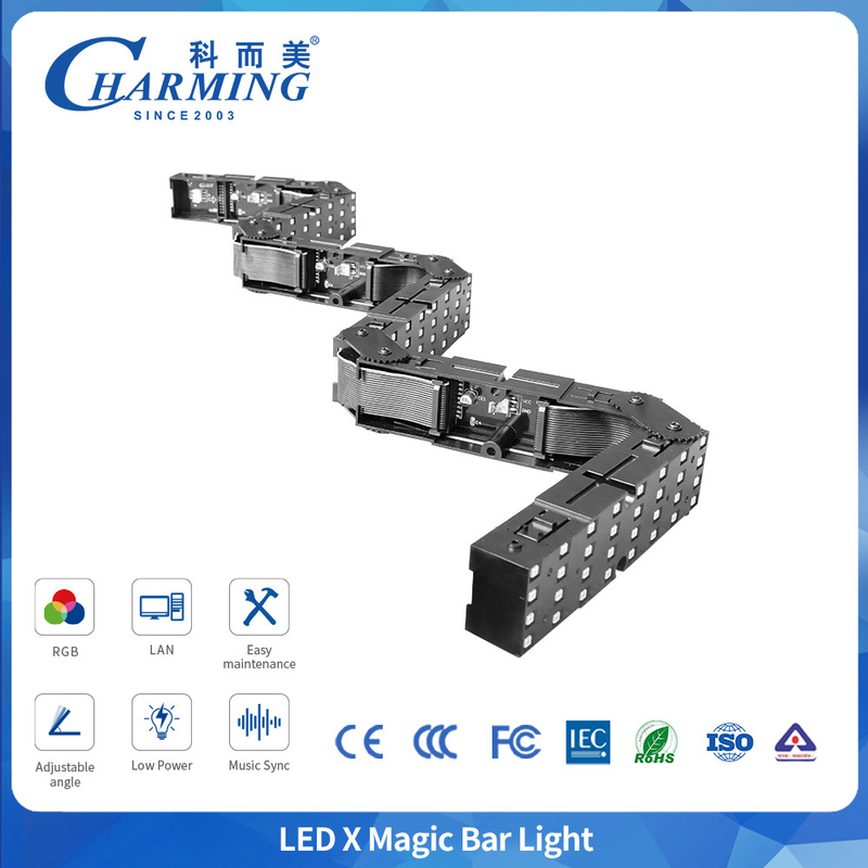 Contrôle individuel au niveau du pixel SMD3838 Barre lumineuse magique LED 1m applicable aux événements de club